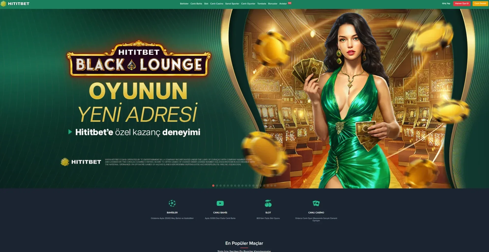 Hititbet ekran görüntüsü